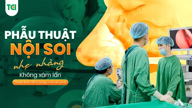 Thoát khỏi nỗi lo polyp mũi tại TCI