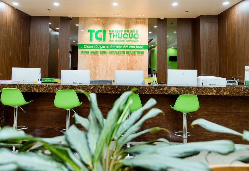 Hình ảnh Khoa Khám bệnh, Cơ sở 1 – Hệ thống Y tế Thu Cúc với nhận diện thương hiệu mới