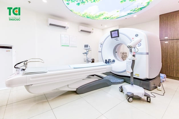 máy chụp cắt lớp vi tính tại Thu cúc TCI